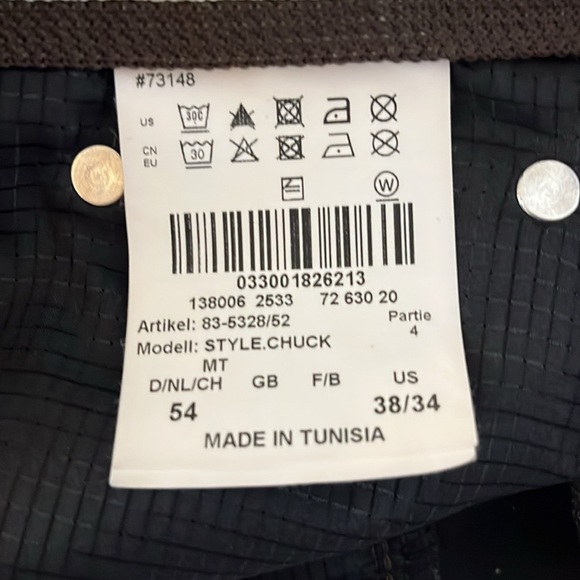 Brax | Chuck Hi-Flex Jersey feel good Pants styled like jeans Men’s size 38x29 - Picture 9 of 12